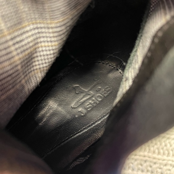 J shoes leather knee high wedge boots size 8.5 - Picture 11 of 12